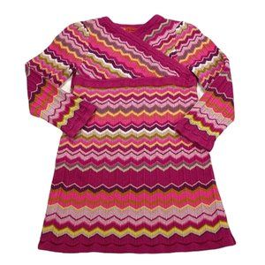 Dress Multicolored Knit Size 2T-3T